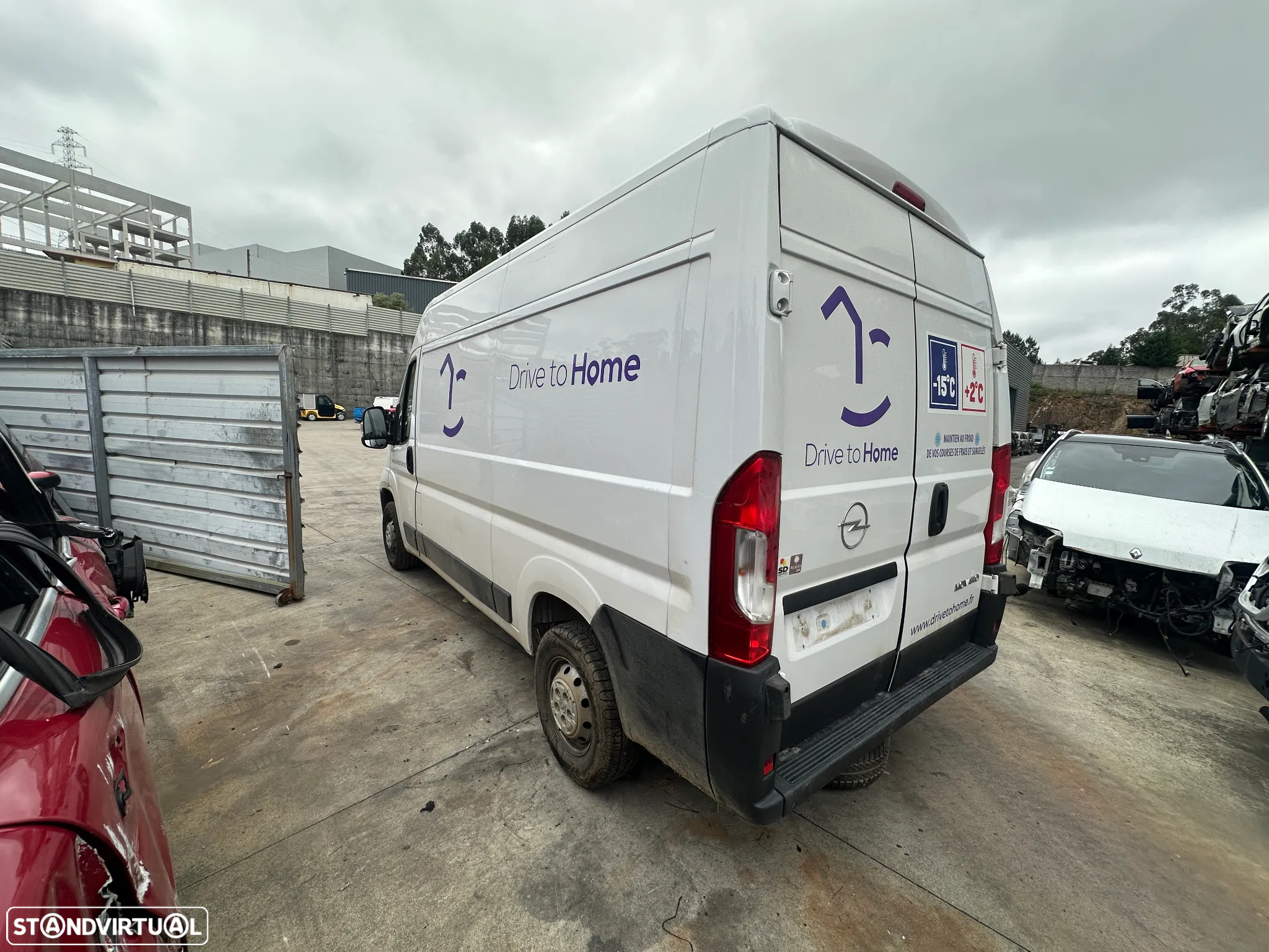 OPEL MOVANO 2.2 HDI DE 2023 MOTOR 4HK (DW12RUE) FIM DE VIDA (CENTRO DE ABATE) - 4