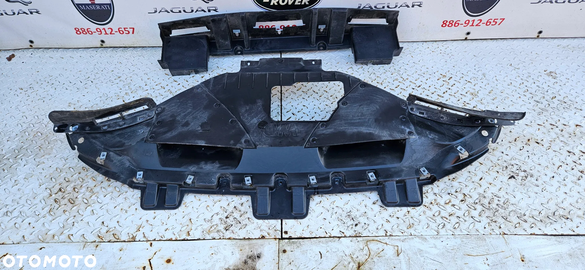Dodge Durango III LIFT 2021-2025 RT GT Dolna osłona pod silnika Pokrywa dolna 68308842AE Dolot powietrza Kierownica powietrza - 2