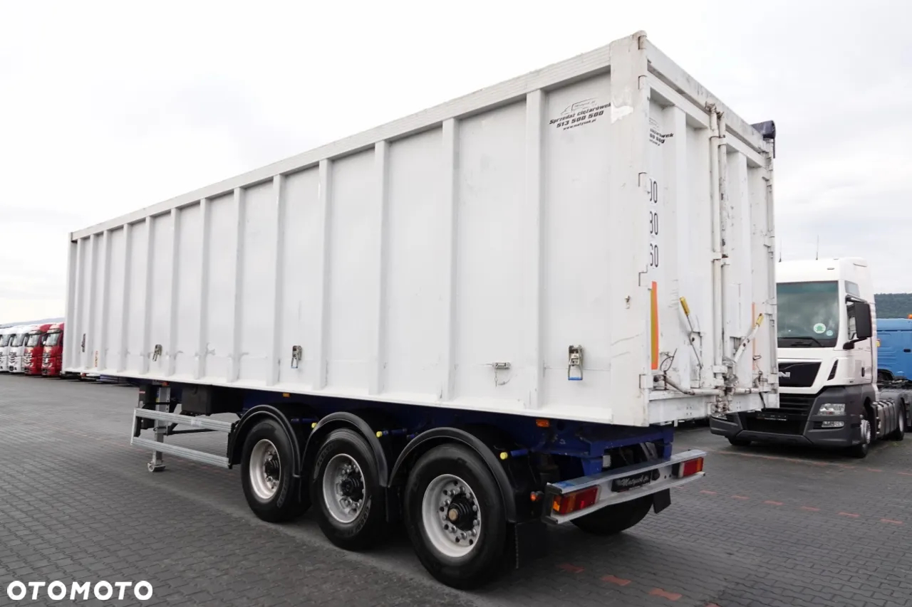 Benalu WYWROTKA 55 m3 / ALUMINIOWA / WAGA: 5900 KG / SPROWADZONA - 5