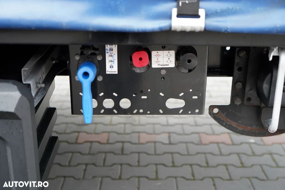 Krone CORTINĂ KRONE / MEGA / ACOPERIȘ RIDICAT / PLATFORMĂ JOSĂ / PRELATĂ ARMATĂ - 22