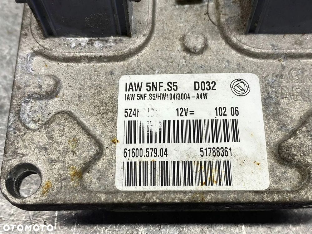 STEROWNIK KOMPUTER FIAT PANDA II 1.2 51788361 ECU - 5