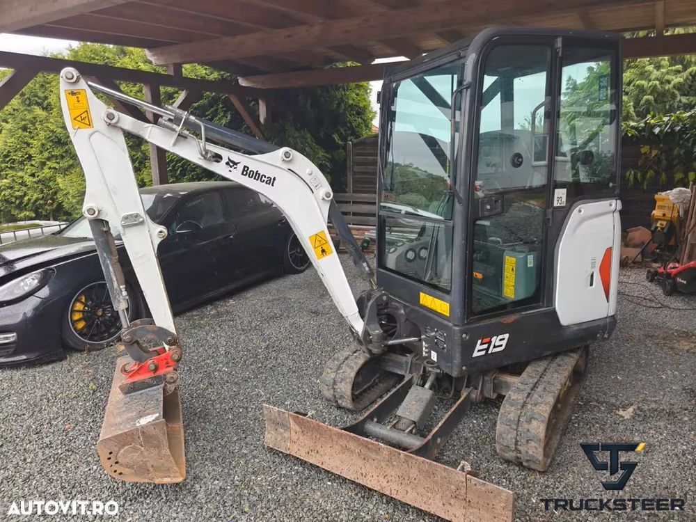 Bobcat E19 | 1.000 Ore | JoyStick | Lama Nivelatoare - 9