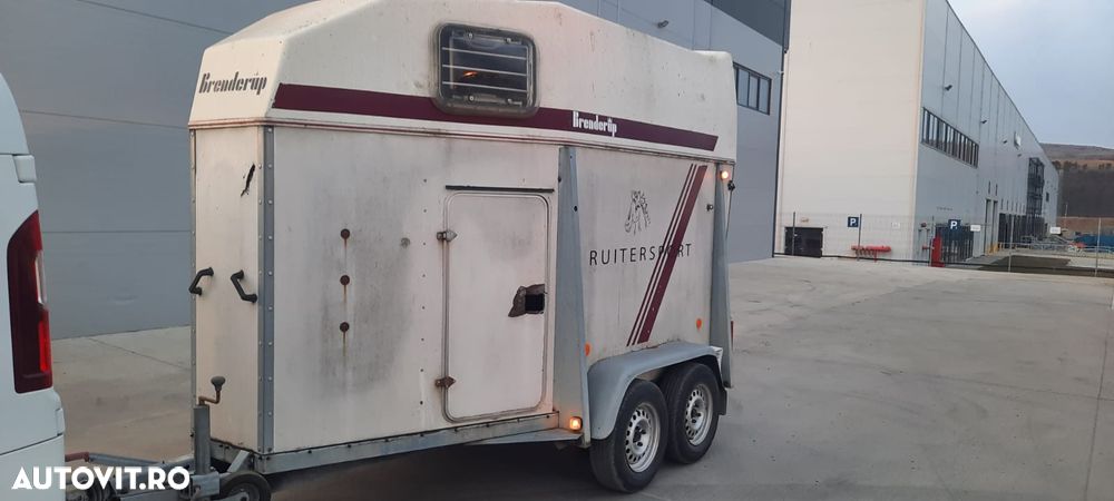 Brenderup Remorcă transport cai sau animale - 10