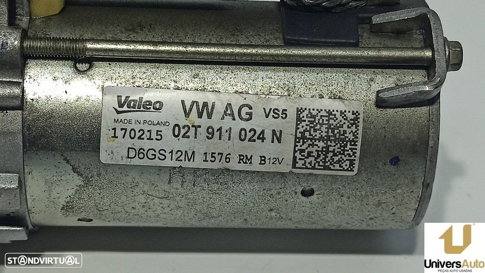 MOTOR DE ARRANQUE SEAT IBIZA (6J5) REFERENCE - 4