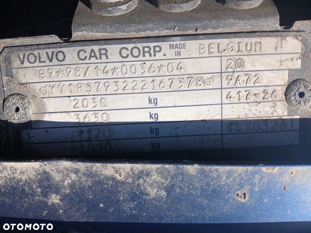 volvo s60 I 417-26 maska zderzak lampa grill błotnik drzwi zbiornik paliwa szyba lusterko klamka - 4
