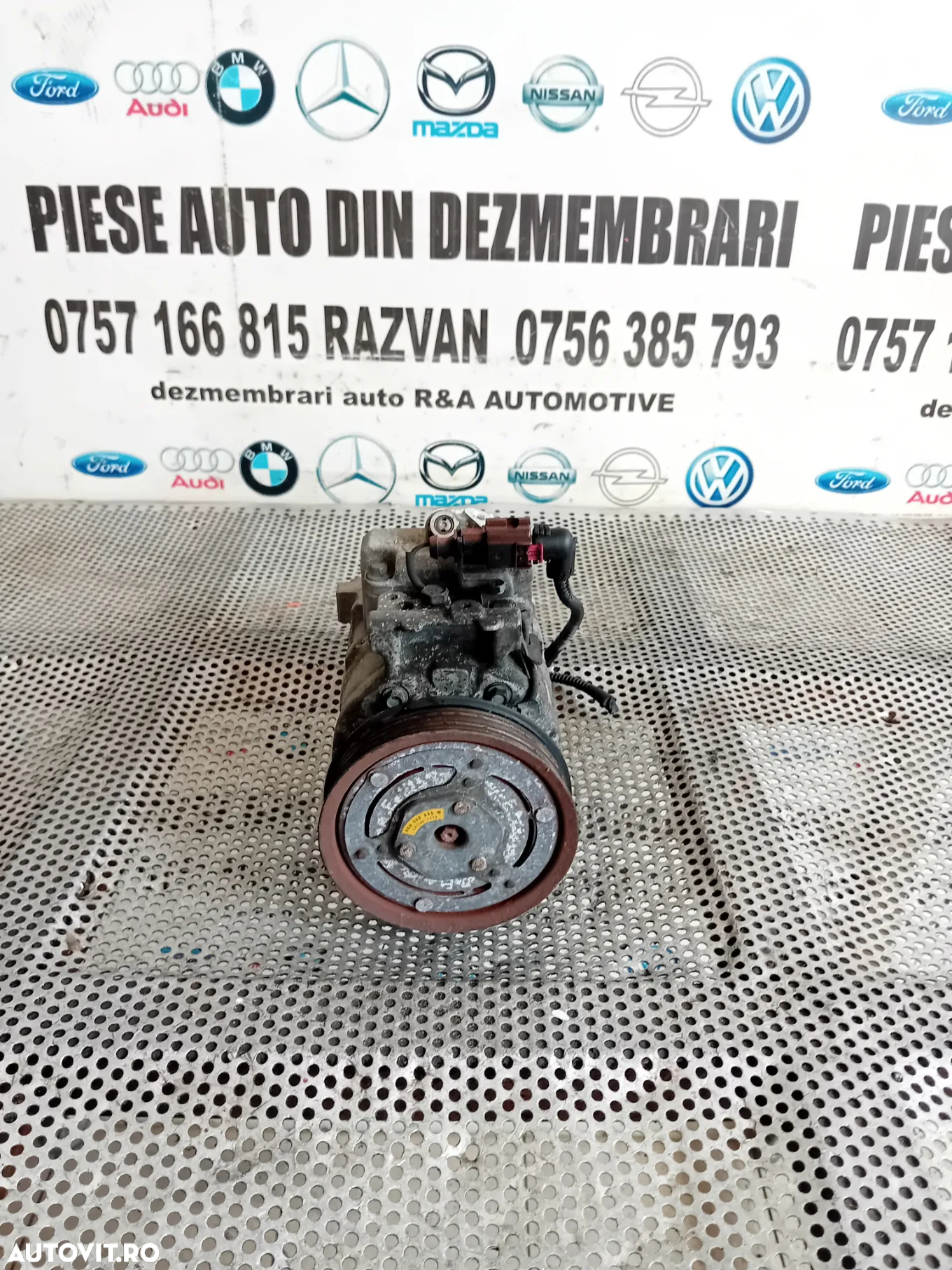 Compresor Clima AC Audi A6 C7 A4 A5 Q5 Q3 2.0 Tdi Euro 5/6 Motor CNH Cod 4G0260805M - 2