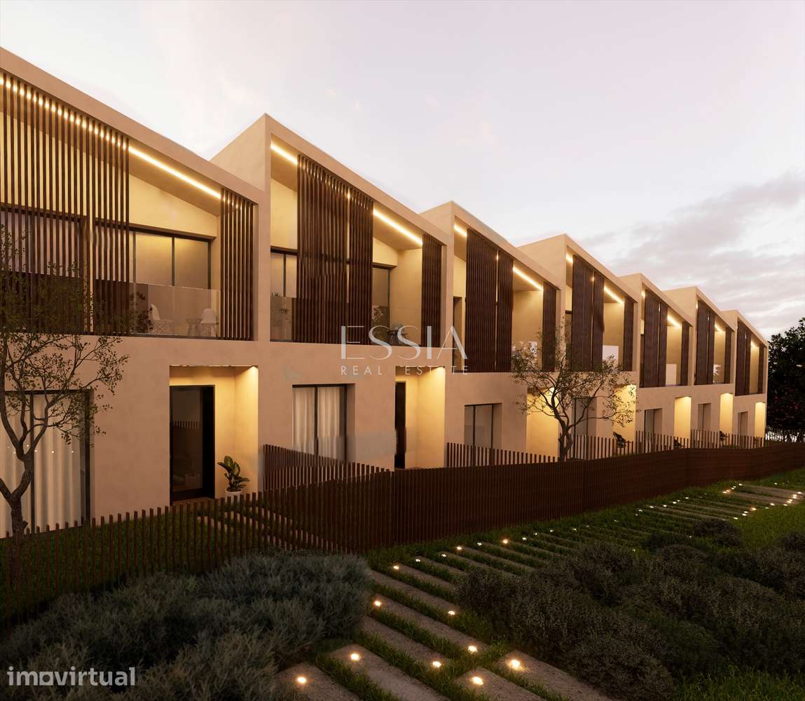 Moradia em Banda T3 com Jardim e Piscina em Canidelo - Grande imagem: 5/6