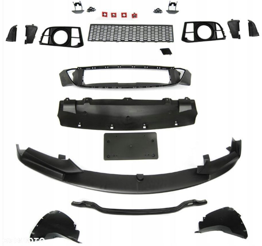 zderzak przód performance do bmw 5 f10 f11 lift fl - 2