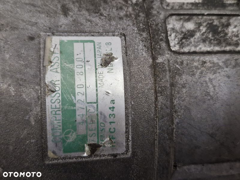 MERCEDES W 220 5.0 B SPRĘŻARKA KOMPRESOR KLIMATYZACJI 447220-800 - 6