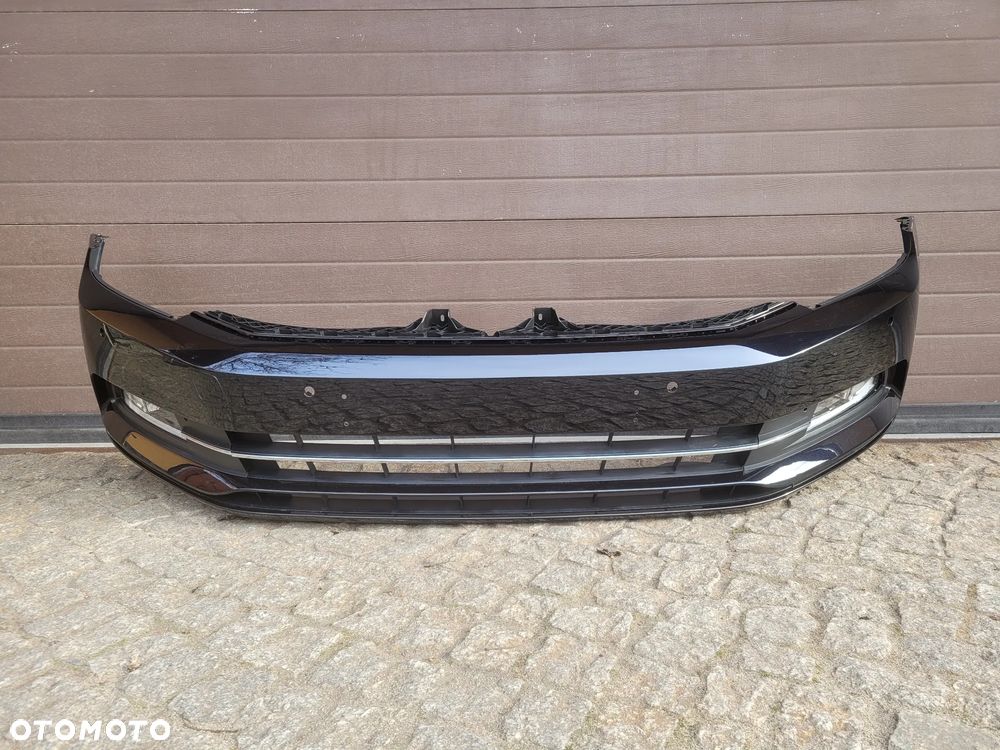 ZDERZAK PRZEDNI PRZÓD VW PASSAT B8 LC9X PDC HALOGENY - 1