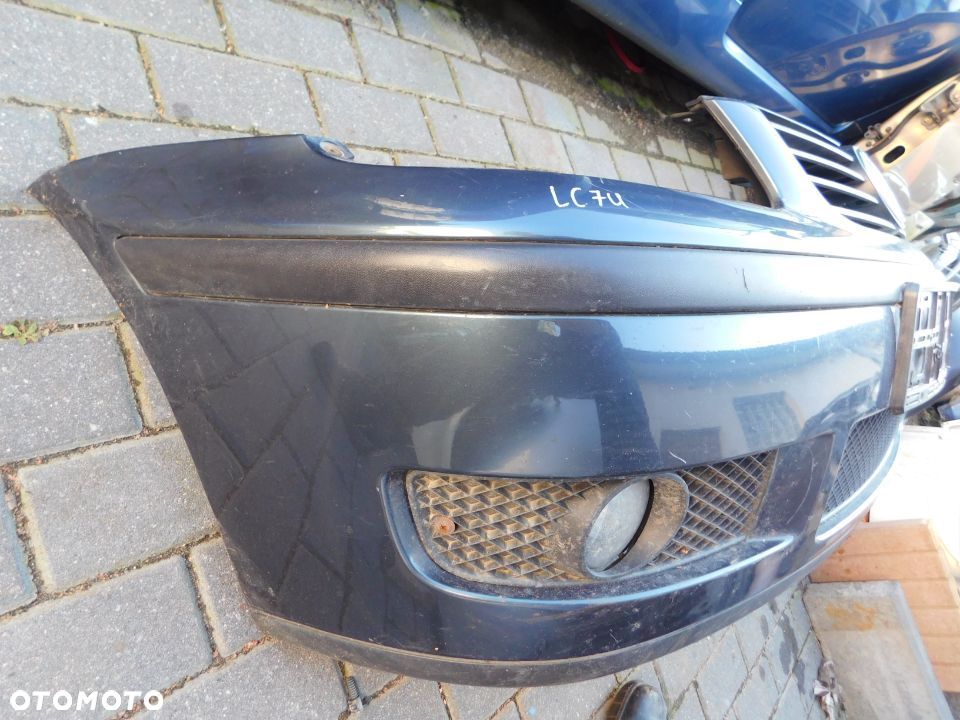 zderzak przedni przód VW POLO 6N2 lift 99-01 LC7U kompletny - 2