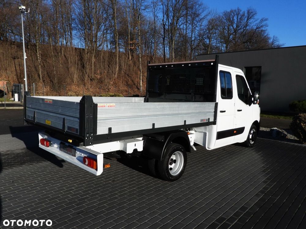 Renault MASTER WYWROTKA PODWÓJNA KABINA DOKA 6 MIEJSC TEMPOMAT LEDY BLIŹNIACZE KOŁA KLIMATYZACJA  130KM - 14