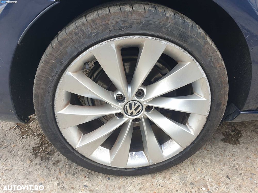 Set 4 Jante Roti Aliaj INTERLAGOS 235 40 18 R18 5x112 Volkswagen Passat CC 2009 - 2012 Cod 3C8601025D [K7677] - 2