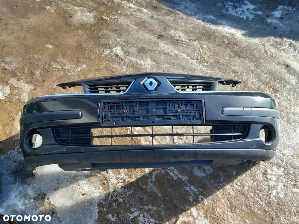 RENAULT LAGUNA II ZDERZAK PRZEDNI PRZÓD KOLOR: NV676 - 1