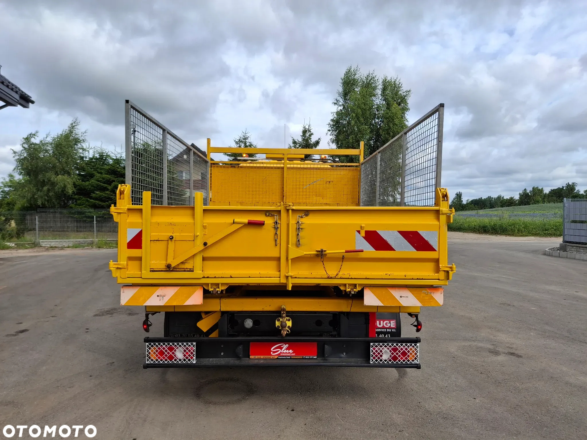 Renault D7.5 Wywrotka Kipper 3 Strony Hak Euro 6 2015r 3 Miejsca Skrzynia Dzielone Burty Bliźniak 7500 KG - 4