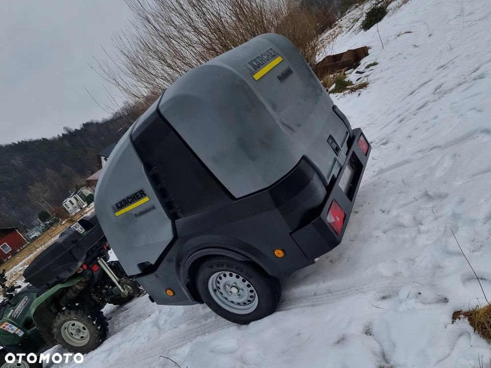 Kaercher Myjka na przyczepie Karcher HDS 17/20 DeTr1 2w1 czyszczenie parą i mycie gorącą wodą prekonfigurowana maszyna z Norwegii jak nowa - 13