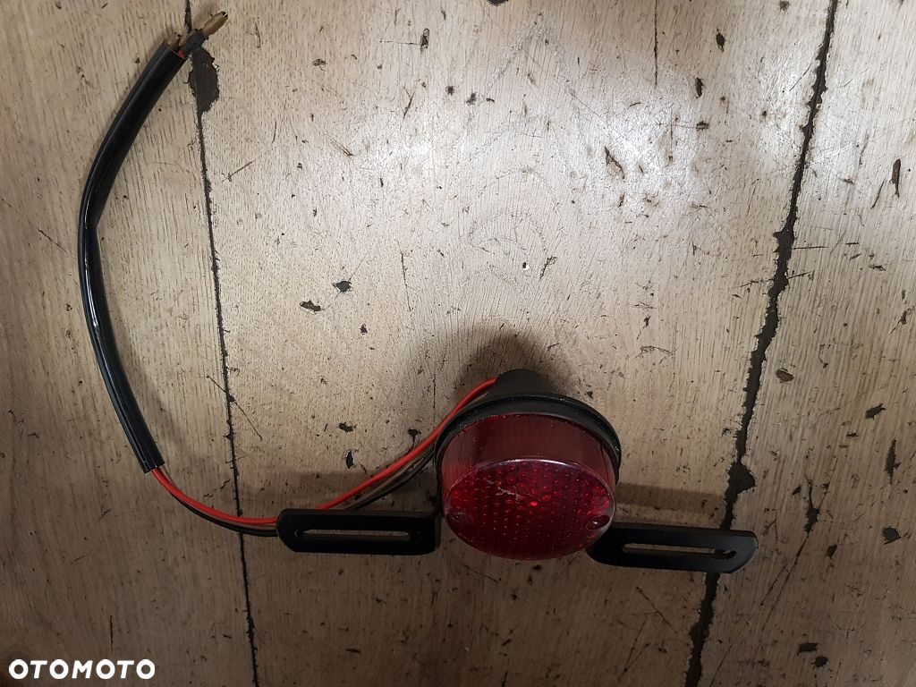 Lampa tył uchwyt tablicy Harley Cafe Racer Bobber Chopper Drag - 10
