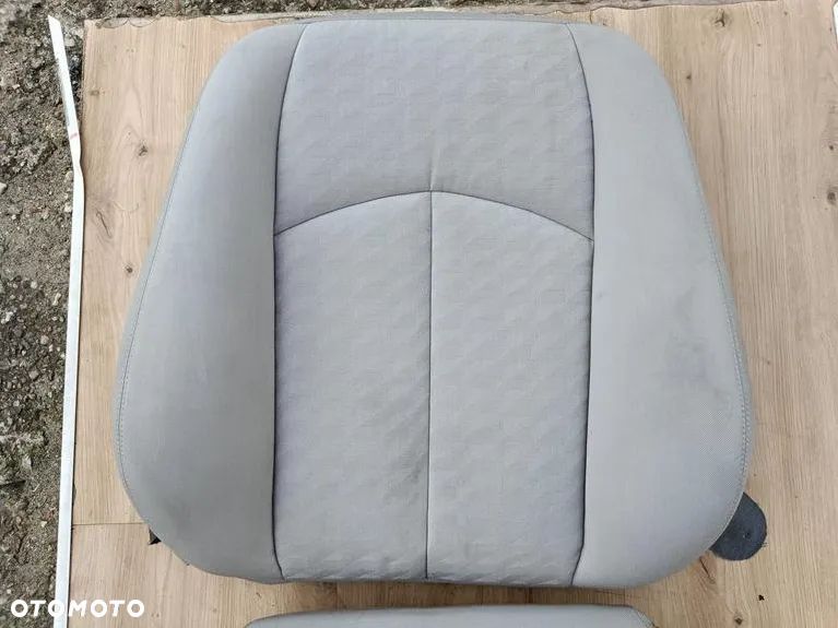 MERCEDES W211 FOTEL LEWY KIEROWCY SZARY MATERIAŁ - 10