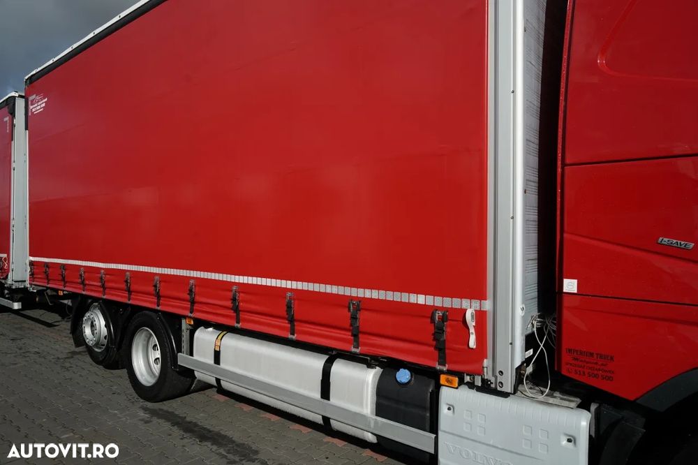 Volvo FH 460 / COMBINAT TANDEM / 120 M3 / TRANSITION / I-SAVE / I-PARK COOL / DIRECȚIE CU AX RIDICAT / WIELTON - 13