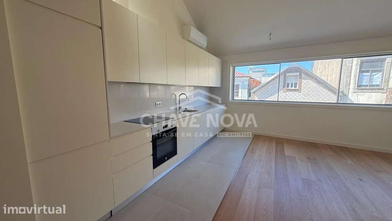 T1 Duplex Mezzanine c/ 2 WC's e lugar de garagem, em Matosinhos Sul - Grande imagem: 4/22