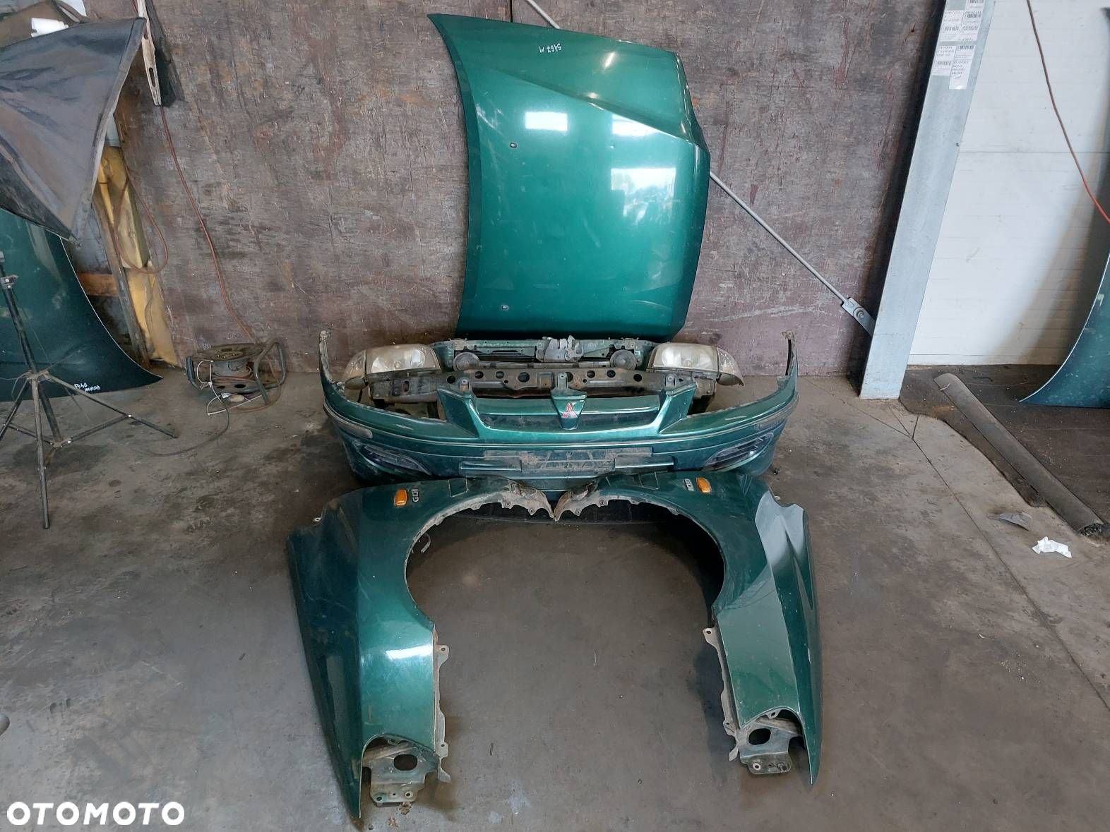 KOMPLETNY PRZÓD MASKA ZDERZAK LAMPA BŁOTNIK MITSUBISHI SPACE STAR I - 1