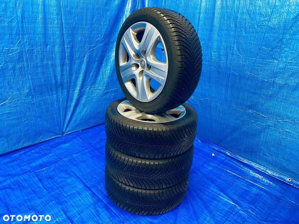 KOŁA STRUKTURALNE KOŁPAKI KOŁO 17 FELGA 17" x 7J  5X120 ; 67,1mm ET41 KOMPLET ; OPONY CAŁOROCZNE GOODYEAR ; OPEL INSIGNIA A ORYGINAŁ - 7