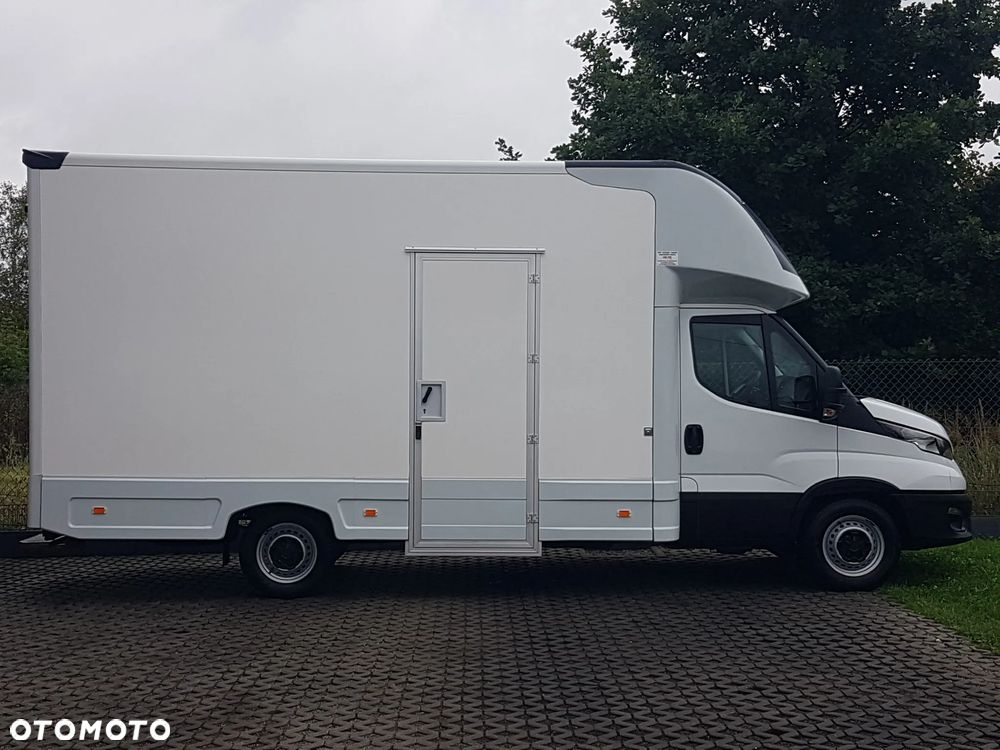 Iveco DAILY KONTENER NISKOPODŁOGOWY 4,43x2,23x2,42 SKLEP FOODTRUCK BAR KLIMA KONIOWÓZ KAMPER - 12