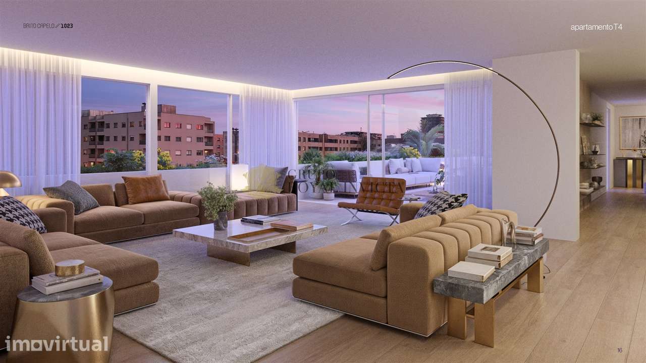Penthouses T4 com terraço em Brito Capelo  - Matosinhos - Grande imagem: 3/20