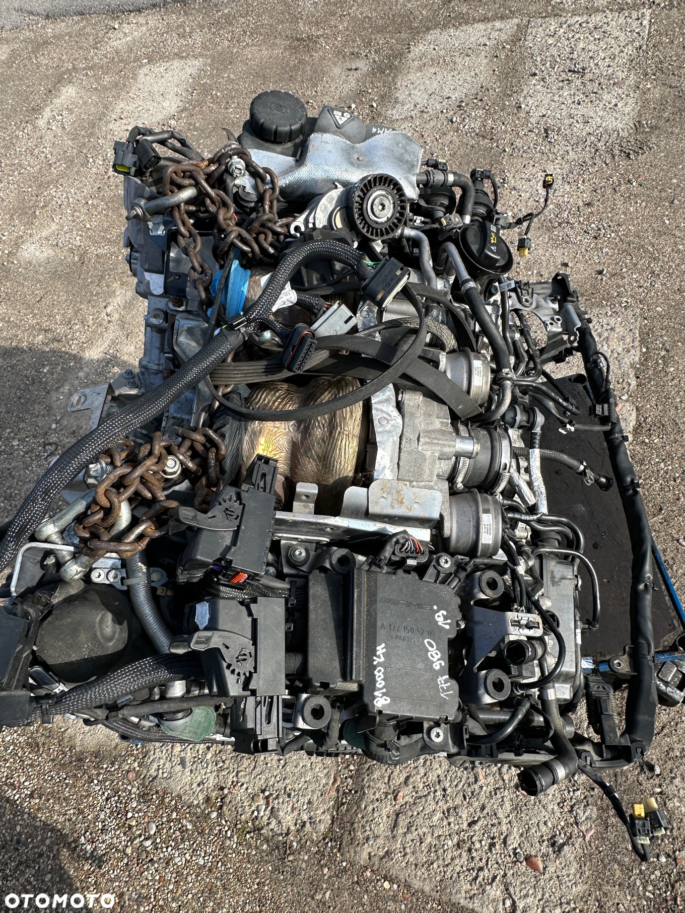 mercedes silnik 63 AMG m177 s63 e63 s222 gt x290 e213 g63 c63 engine - 14