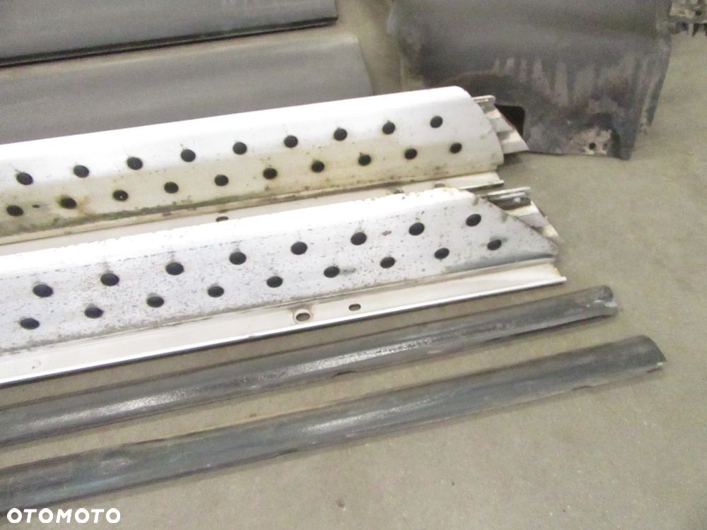 Listwy progowe nakładki nadkola stopień aluminiowy BMW E53 X5 - 9