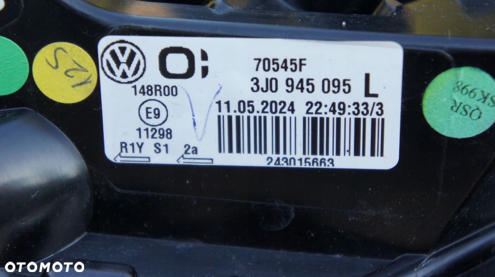 TYLNA LEWA LAMPA VW PASSAT B9 KOMBI 3J0 LED - 6