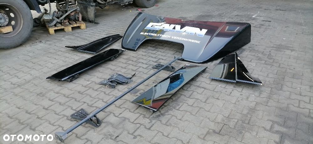 Spoilery zakabinowe komplet owiewki Actros MP4 2.3 - 6