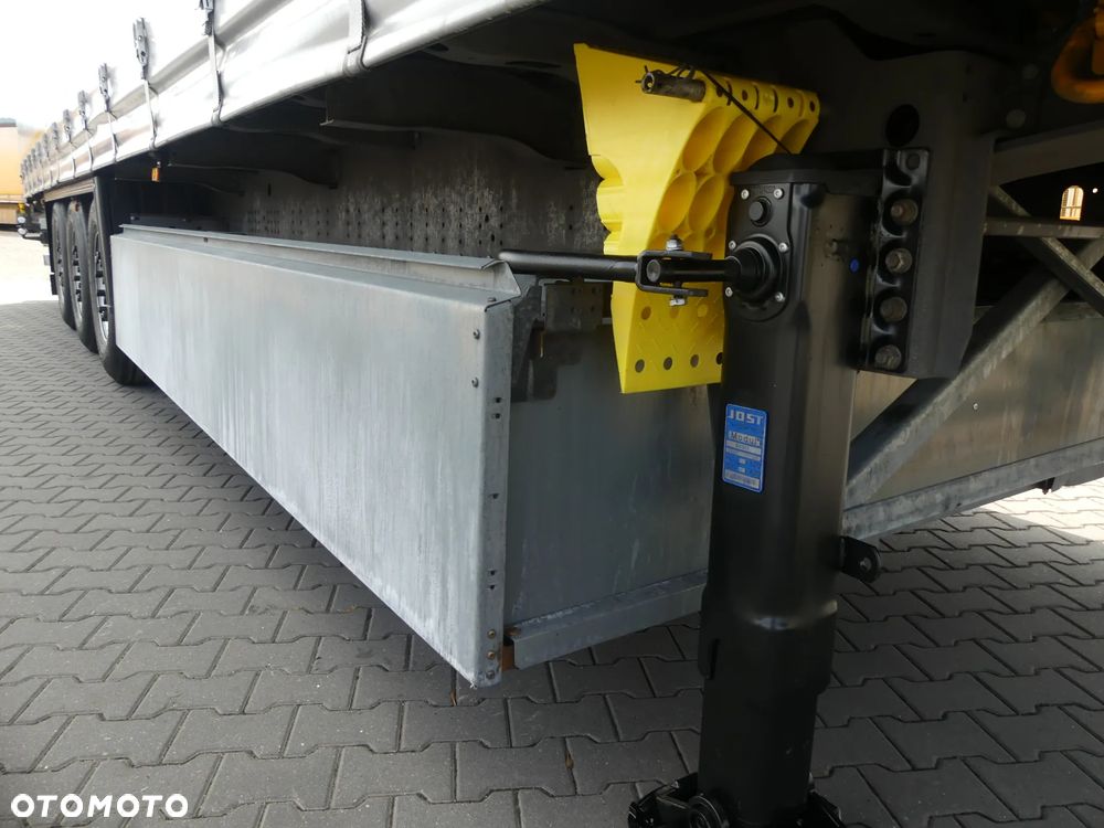 Schmitz Cargobull FIRANKA / OŚ PODNOSZONA / KOSZ PALETOWY / STANDARD / - 16