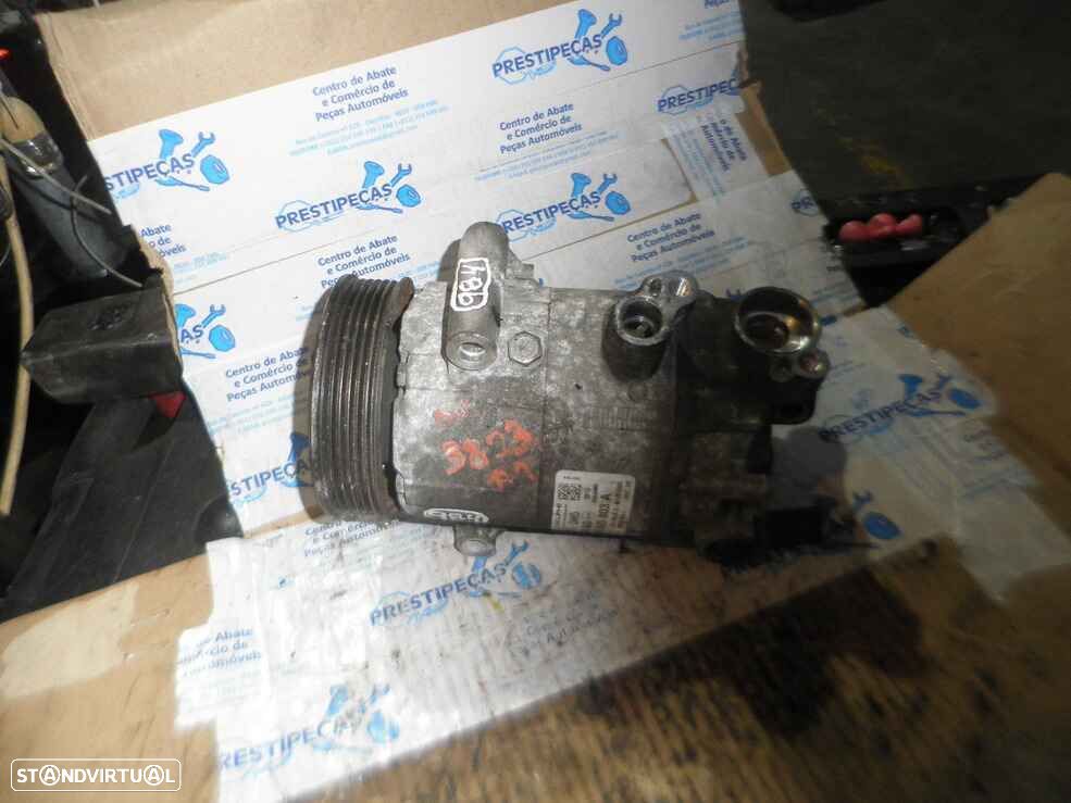 Compressor AC 5K0820803A AUDI A1 SPORTBACK 8X FASE 1 2013 1.6TDI 105CV 5P PRETO DIESEL DELPHI - 1
