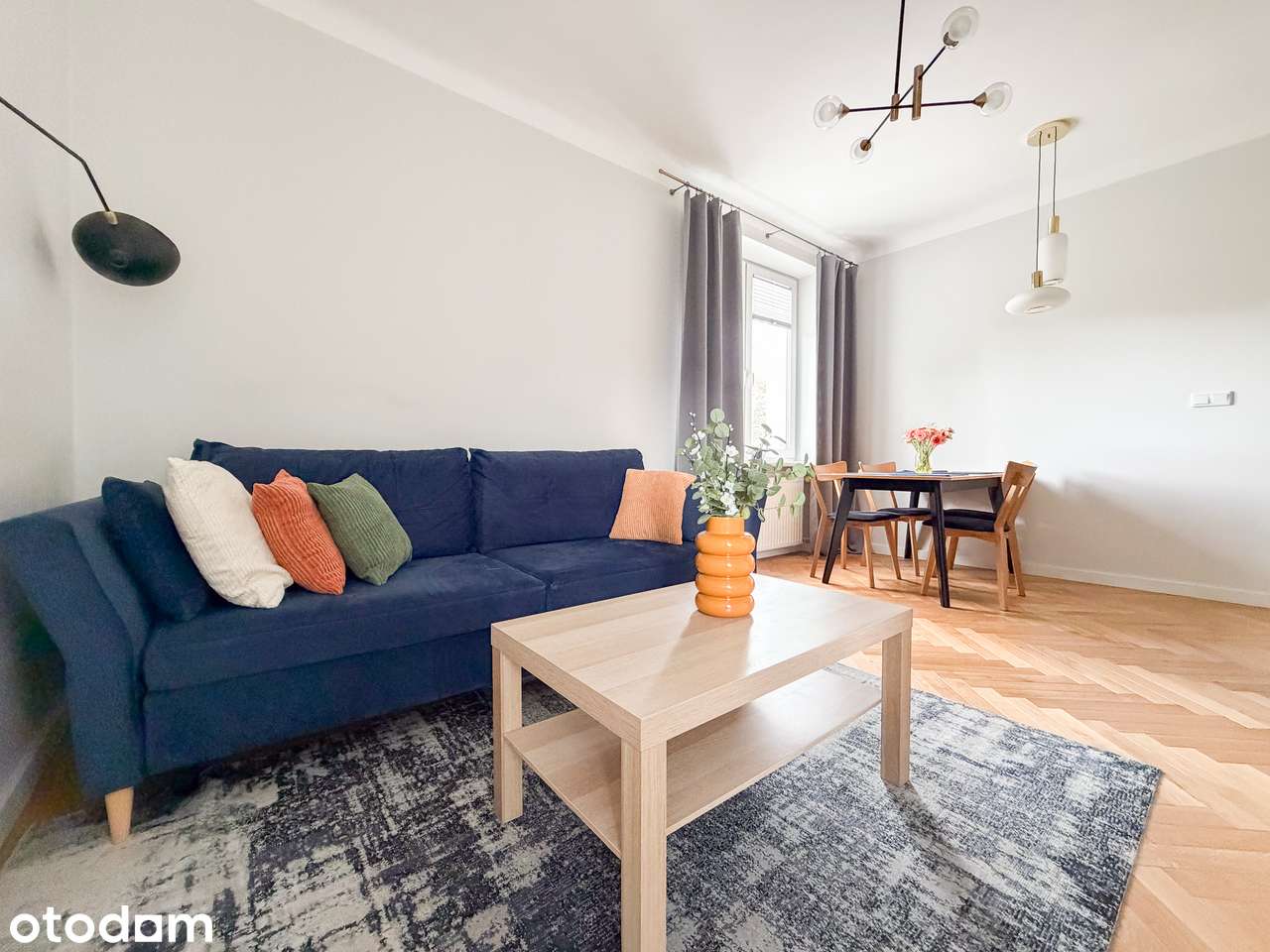 MIESZKANIE NA STARYM MOKOTOWIE | 42 m² | Metro Racławicka