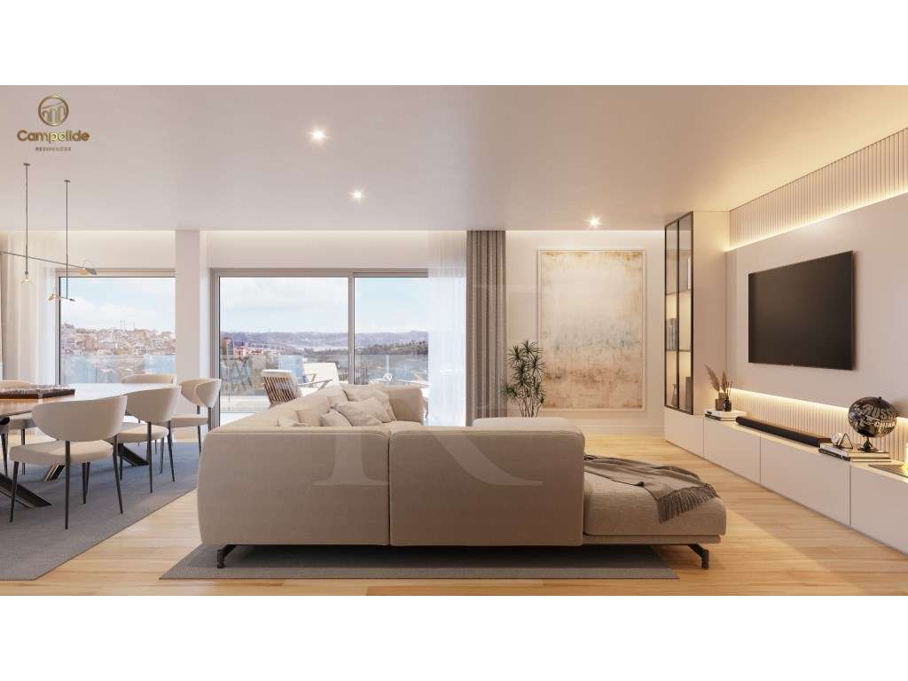 Apartamento T2 novo com arrecadação e garagem em Campolide - Grande imagem: 4/17