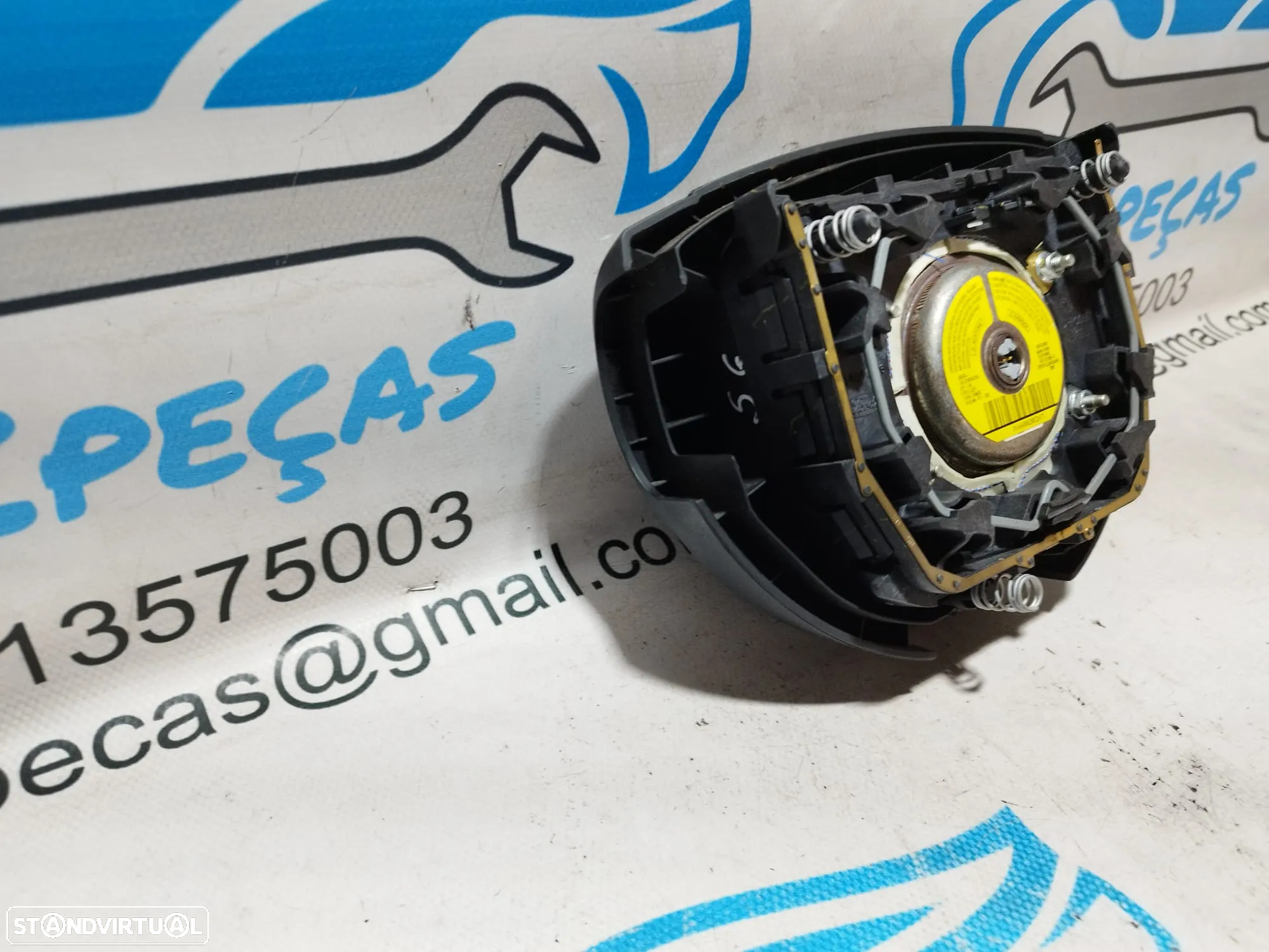 AIRBAG VOLANTE GUIADOR FORD FIESTA V 5 MK5 FUSION JU 2S6AA042B85 2S6AA042B85AC 2S6A-A042B85-AC - 4