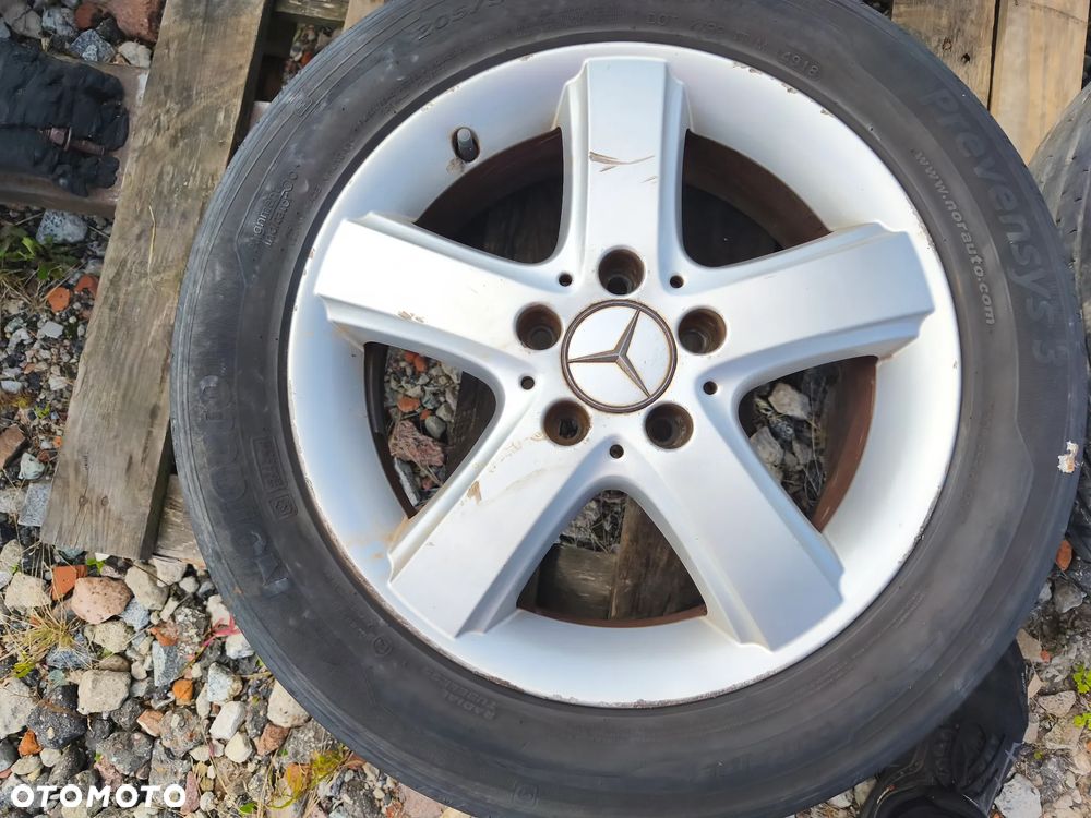 ALUFELGI KOŁA FELGI 16 CALI 5X112 6.0J ET 46 MERCEDES W169 W245 A B KLASA - 5