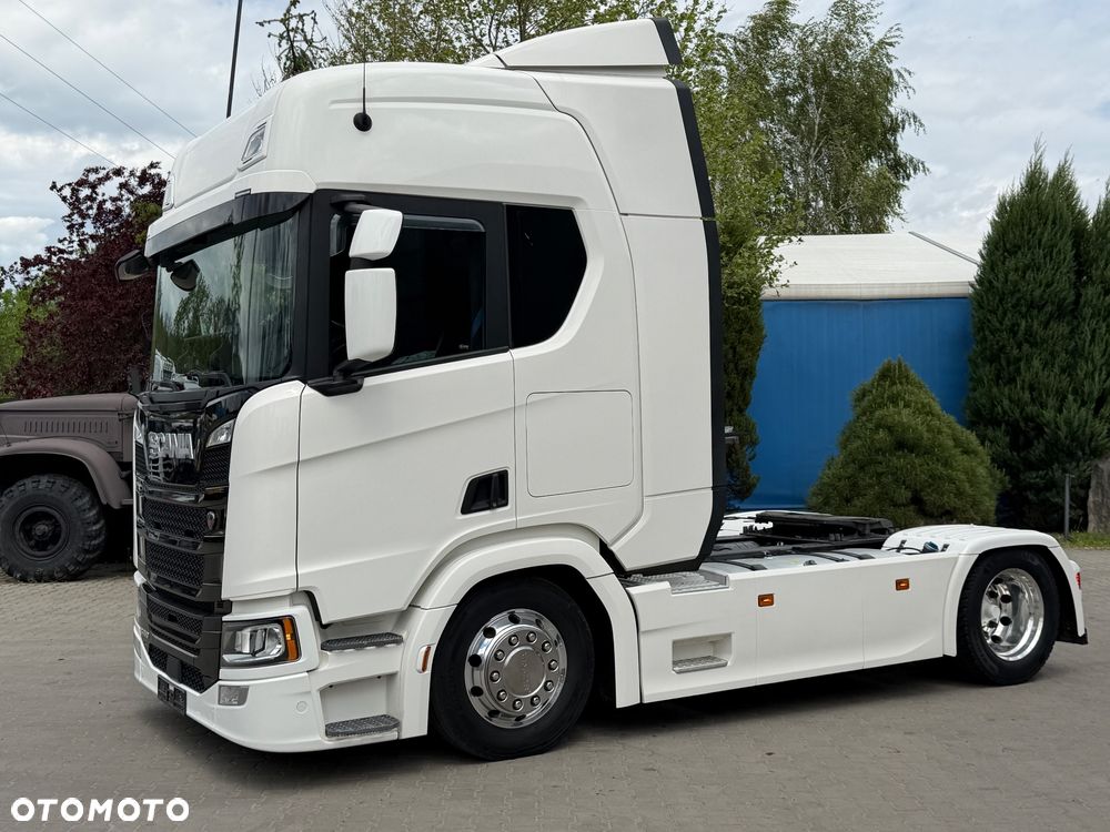 Scania Low deck mega r450 z Niemiec alcoa full led dwa duże zbiorniki navi klima postojowa nowe Tacho - 13