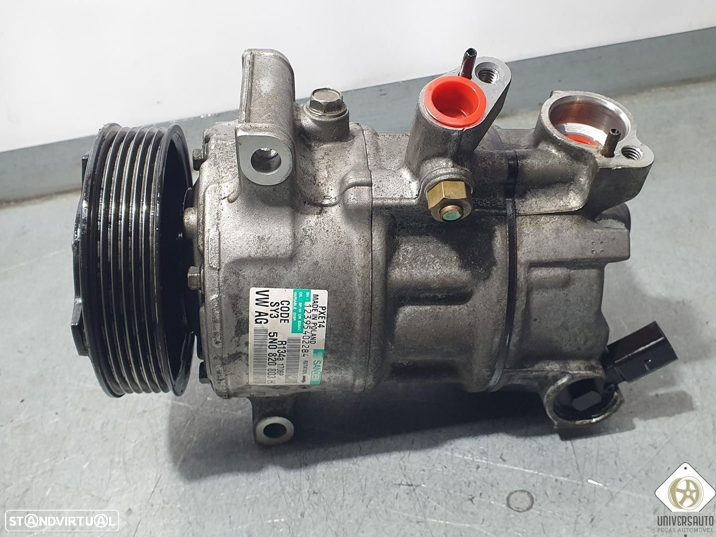COMPRESSOR AR CONDICIONADO AUDI A1 SPORTBACK 2013 - 1