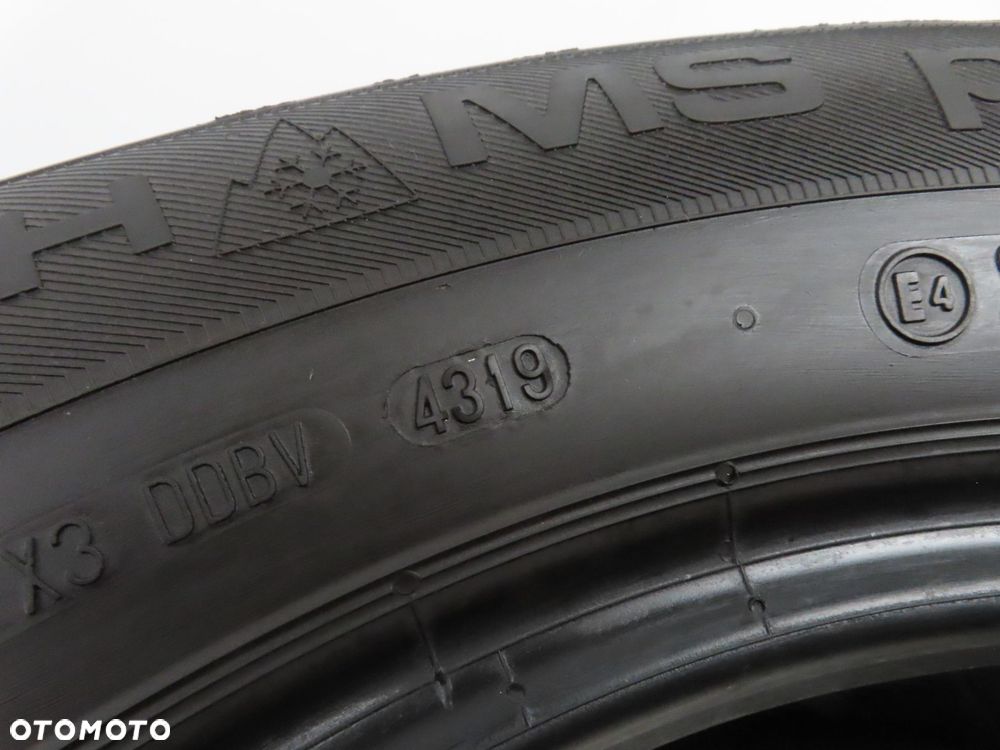 2x 225/60R16 OPONY ZIMOWE Uniroyal MS plus 77 98H dot: 4319 - 4