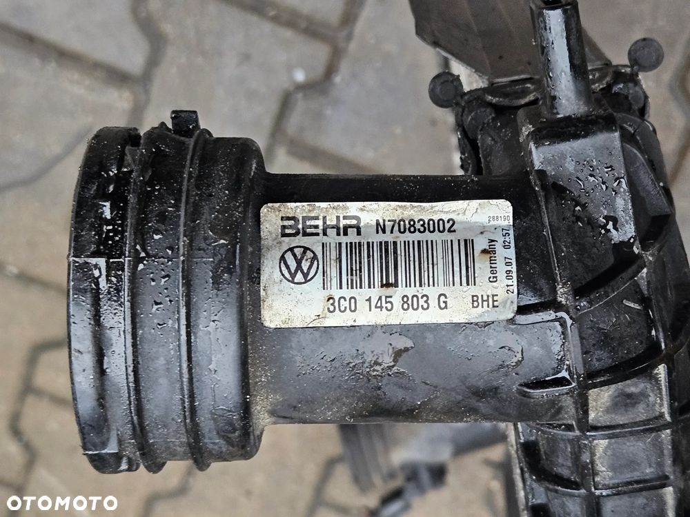 Vw Passat B6 1.9 2.0 TDI intercooler chłodnica powietrza 3C0145803AG - 6