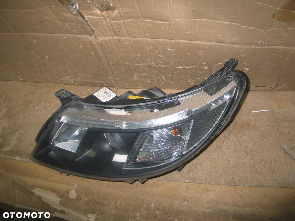 lampa xenon przod saab 93 9-3 2 II lift 07-14r. oryginal europa - 7