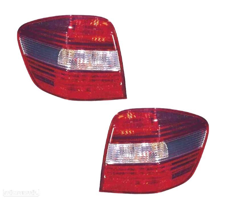 FAROLINS MERCEDES ML W164 05-08 LADO ESCURO - 1