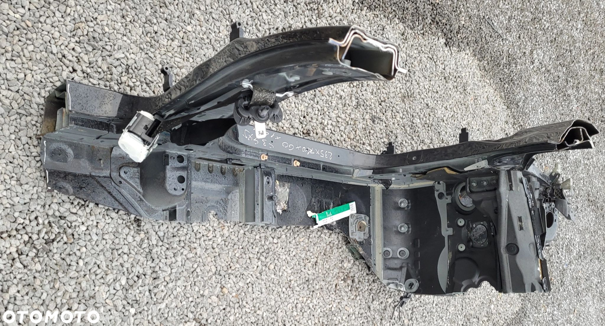 ĆWIARTKA PODŁUŻNICA PRÓG SŁUPEK KIELICH FARTUCH BMW X1 E84 475 BLACK SAPPHIRE - 6