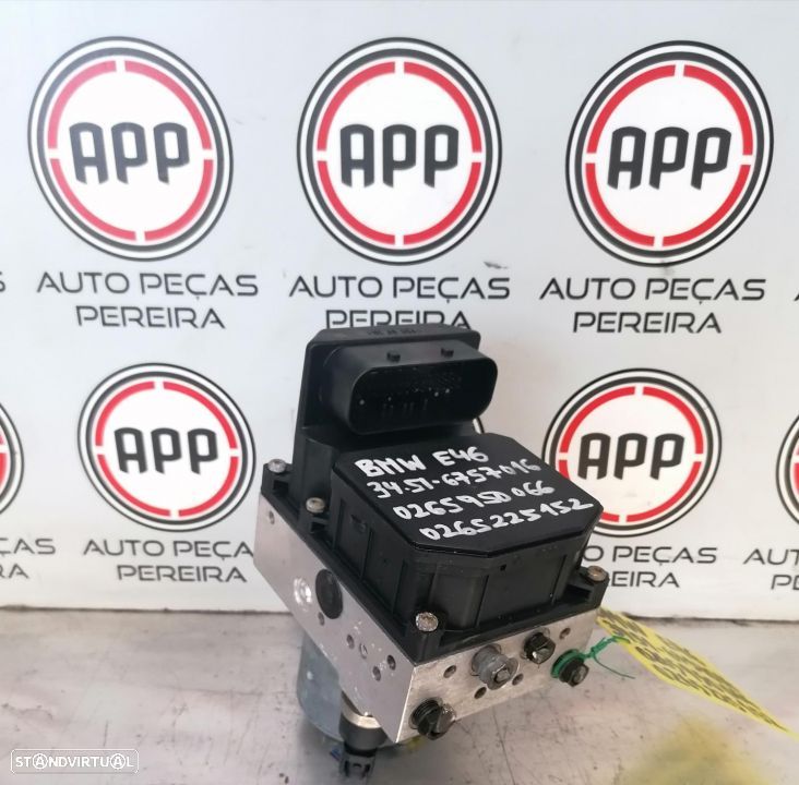 Módulo bomba ABS BMW E46 referência 3451-6757016, 0265950066, 0265225152. - 1