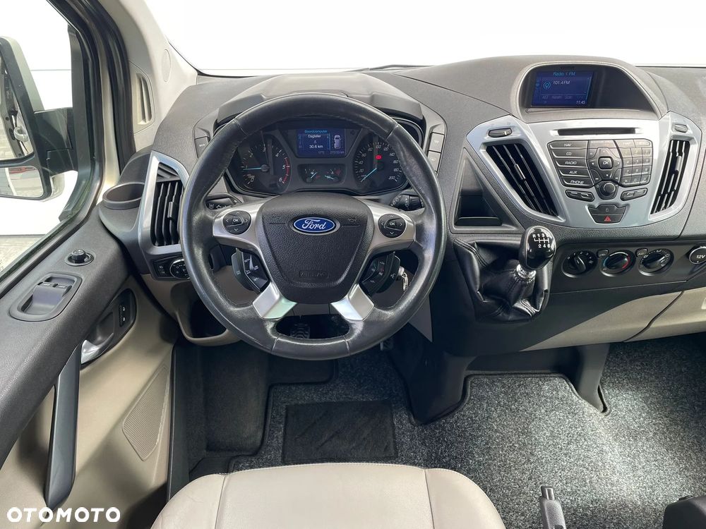 Ford TRANSIT CUSTOM Klima Navi Kamera Grzane Fotele 2xDrzwi Boczne Skóry Dubel Kabina Tempomat 2xPdc Rury - 21