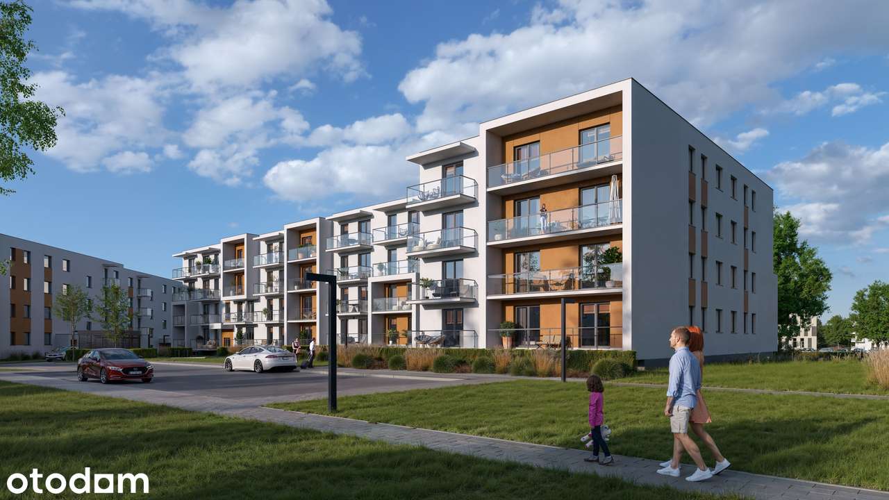 1-pokojowe mieszkanie 28m2 + balkon Bezpośrednio