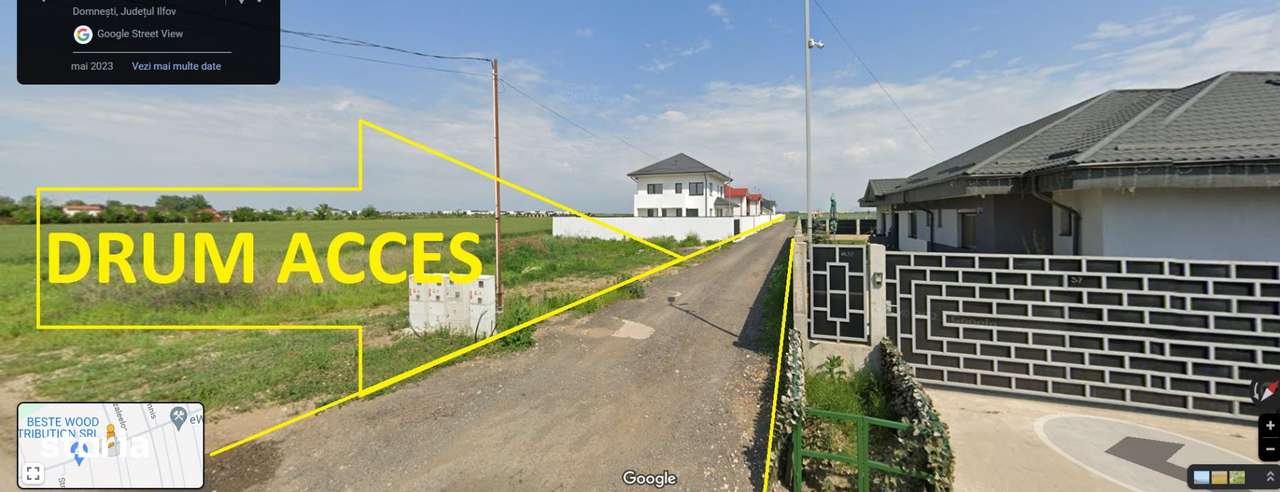 DOMNESTI - FORTULUI TEREN CONSTRUCTII 606 MP - Imagine principală: 4/5