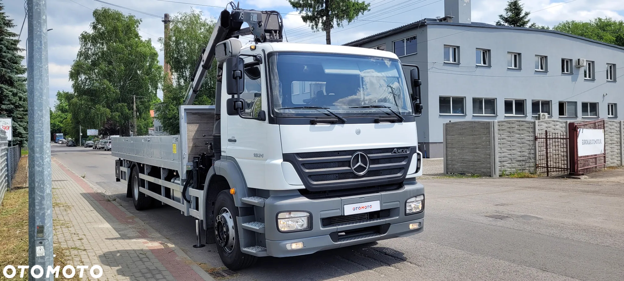 Mercedes-Benz AXOR 1824 L HDS HIAB 122 ŻURAW DŹWIG - 6